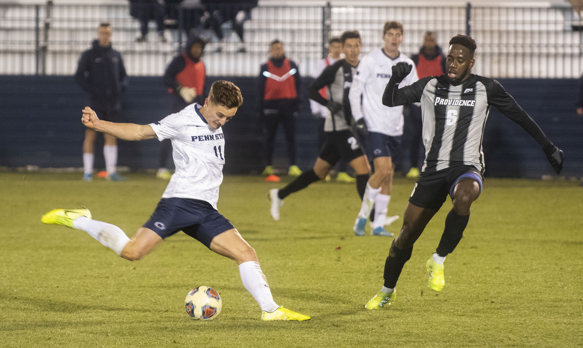 Men's Soccer vs Providence, Reedy (11) Kicks
